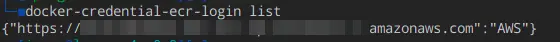 Docker Credentials Test