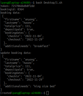 Script Result