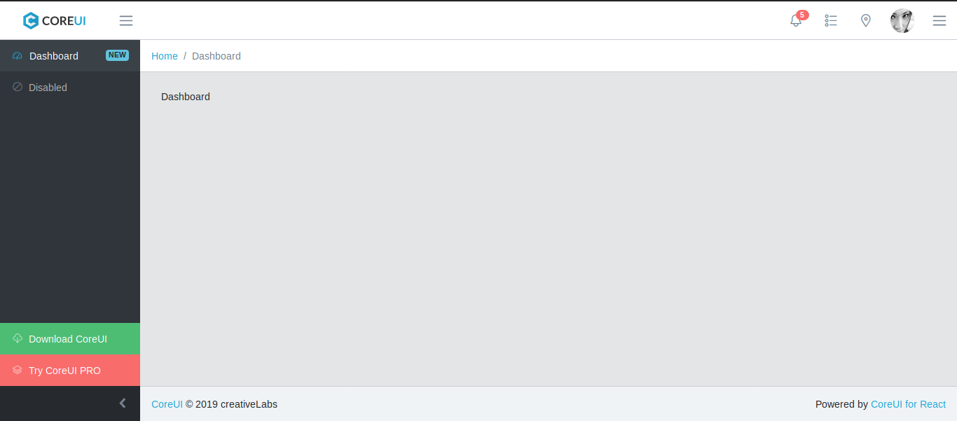 CoreUI React.jsw