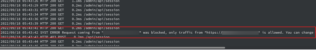 When Check Logs
