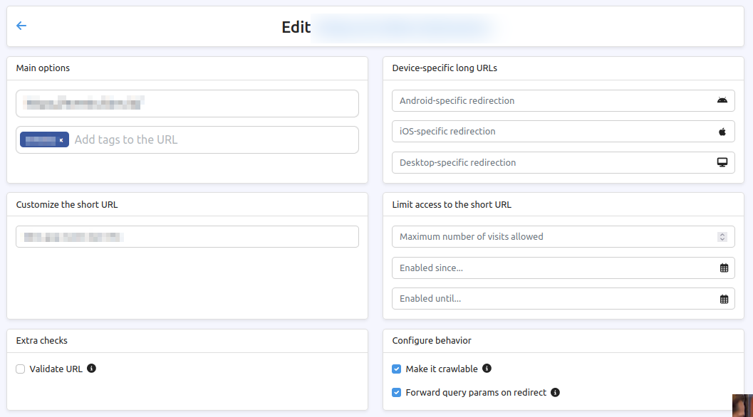 Shlink Feature