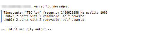 Log After Reboot, Never Detect USB Drive Type/Brand