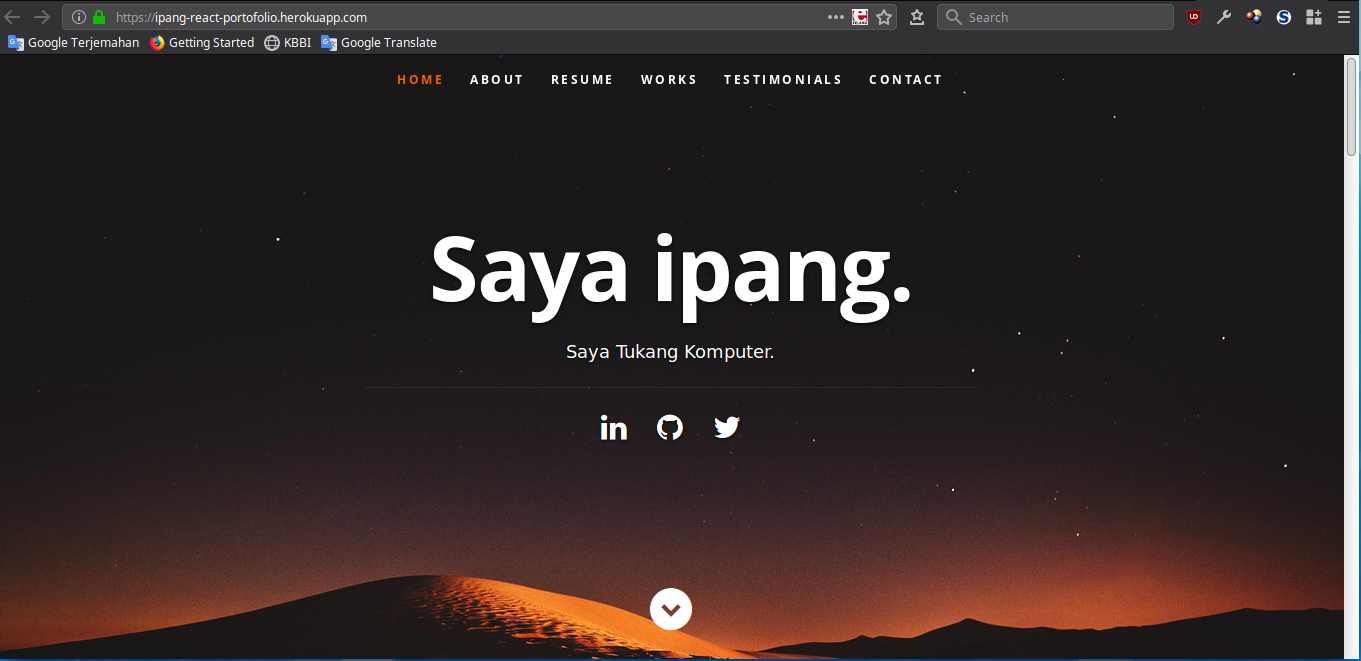 Ternyata Langsung Jalan Tanpa Ada Error