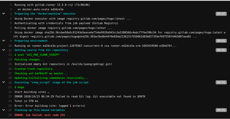 Git Not Found