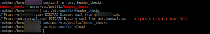 Blacklist Header di Postfix