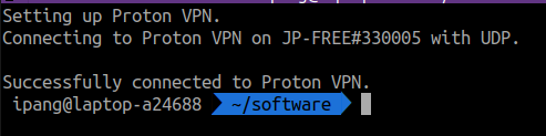 Pake VPN Jepang ProtonVPN