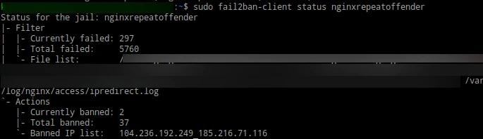 With Nginx Bot Blocker It Will Block ‘Bad IP’