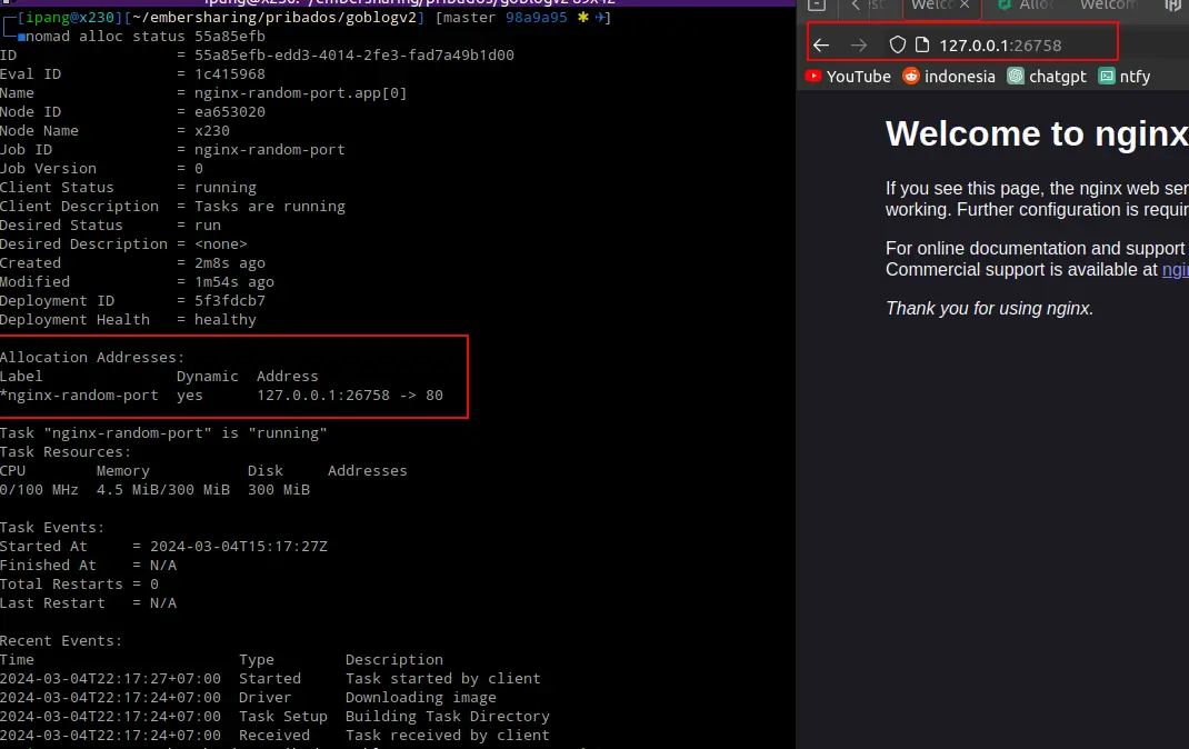 Random Port Deployment