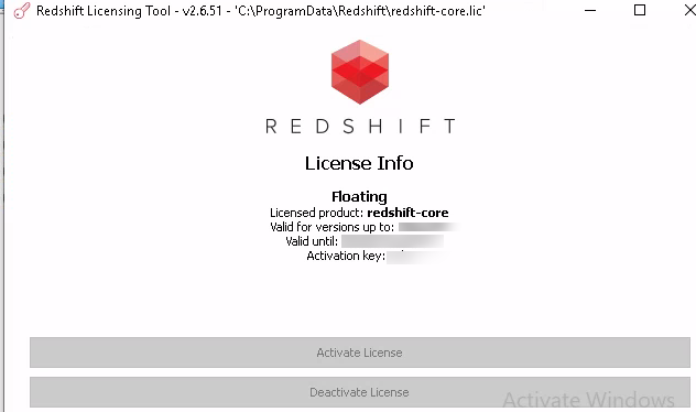 Redshift Client Sudah Terkoneksi dengan RLM Server